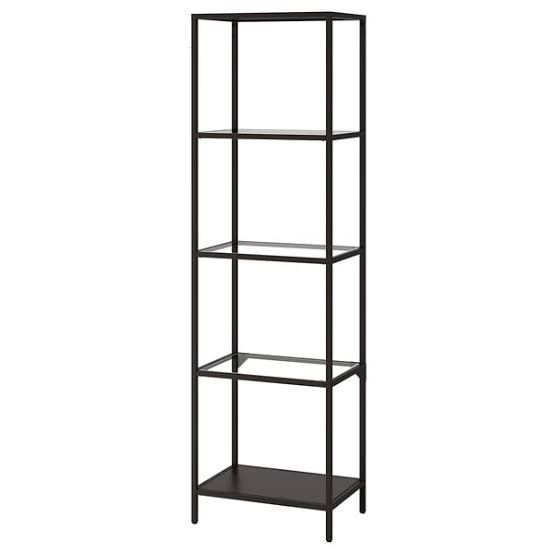 Ikea Scaffali: Étagère noir/verre – Usato da Nyon venduto da fozzo