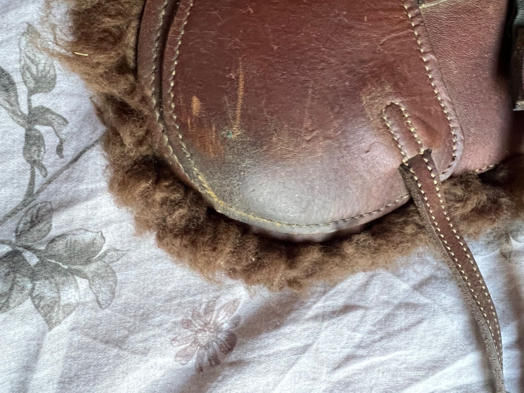 Stinchiere & Fasciature: Leder/Lammfell Gamaschen – Usato da Avry-sur-Matran venduto da nau_gw85 4