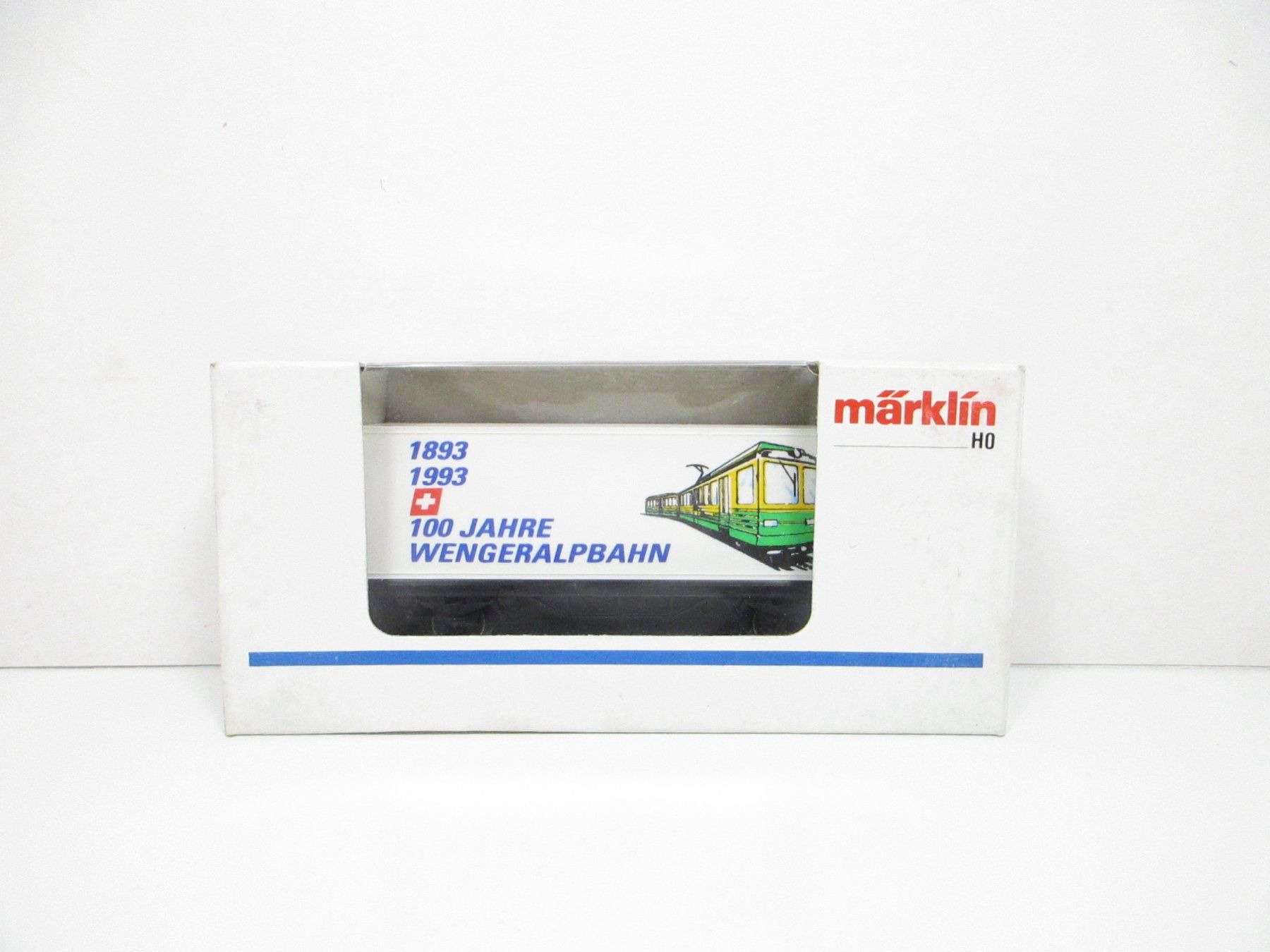 Märklin Modellini di ferrovie: Märklin H0 SoMo SBB Containerwagen "Wengeralpbahn" – Nuovo e nell'imballaggio originale da Olten venduto da Heinrich875 7