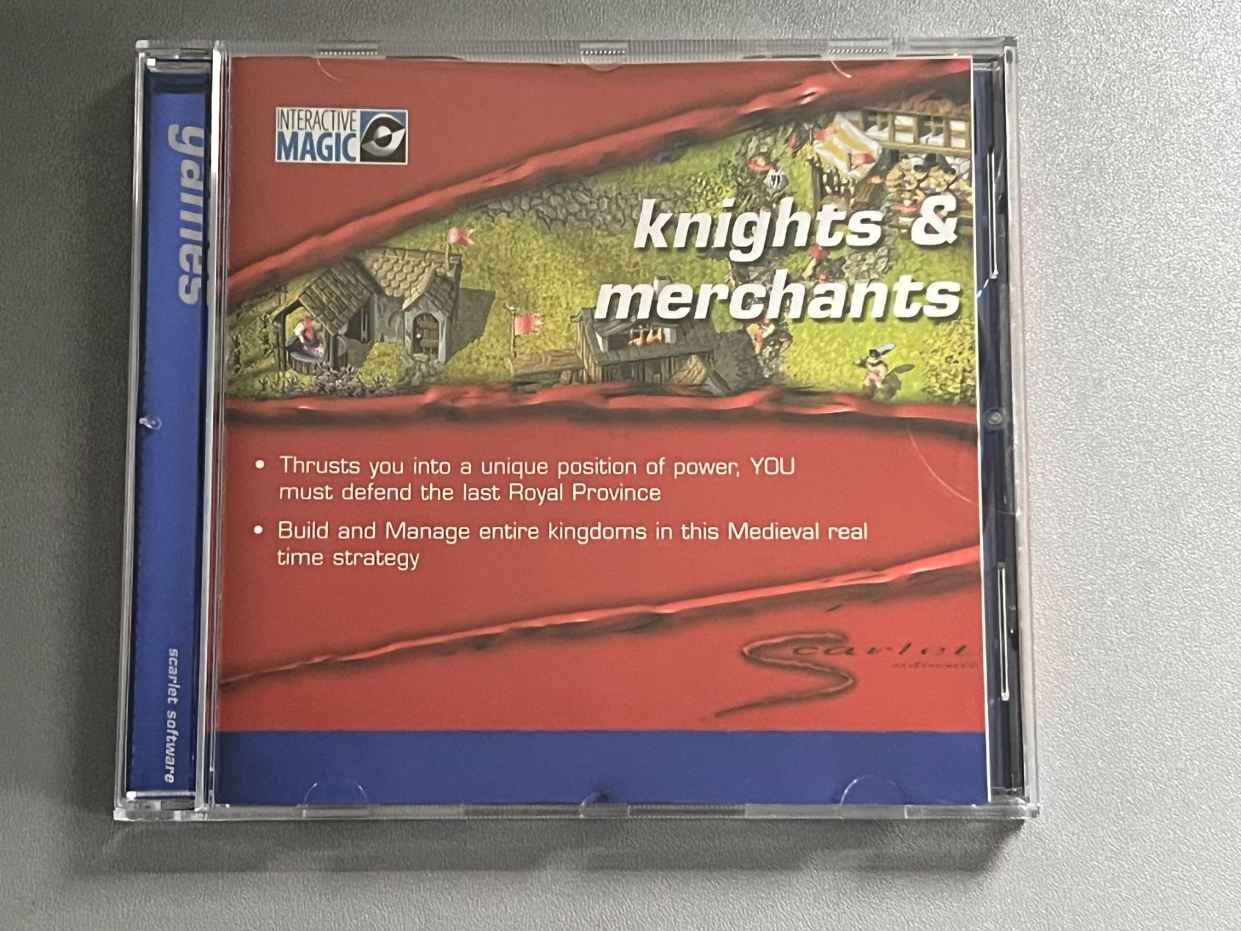 Microsoft Giochi: Knights and Merchants - PC Windows Game – Usato da Rivera venduto da poweradem05