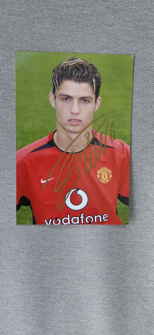 Autographes: Autogramm Christiano  Ronaldo – D'occasion à Schmerikon par Olympia04