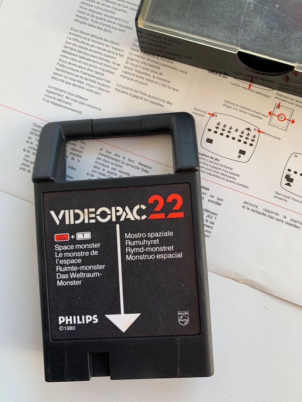 Spiele: Philips Videopac: 22 - Das Weltraum-Monster – Gebraucht aus Kaiseraugst von Marsupower 1