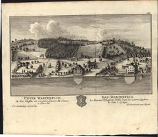 Unter Wartenfluh von Herrliberger 1756