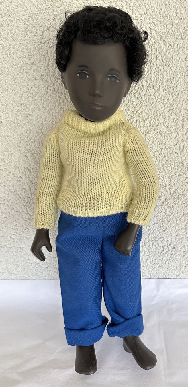 Sasha Morgenthaler Bambole: Sasha Morgenthaler Black Boy Caleb – Usato da Buochs venduto da hubi98
