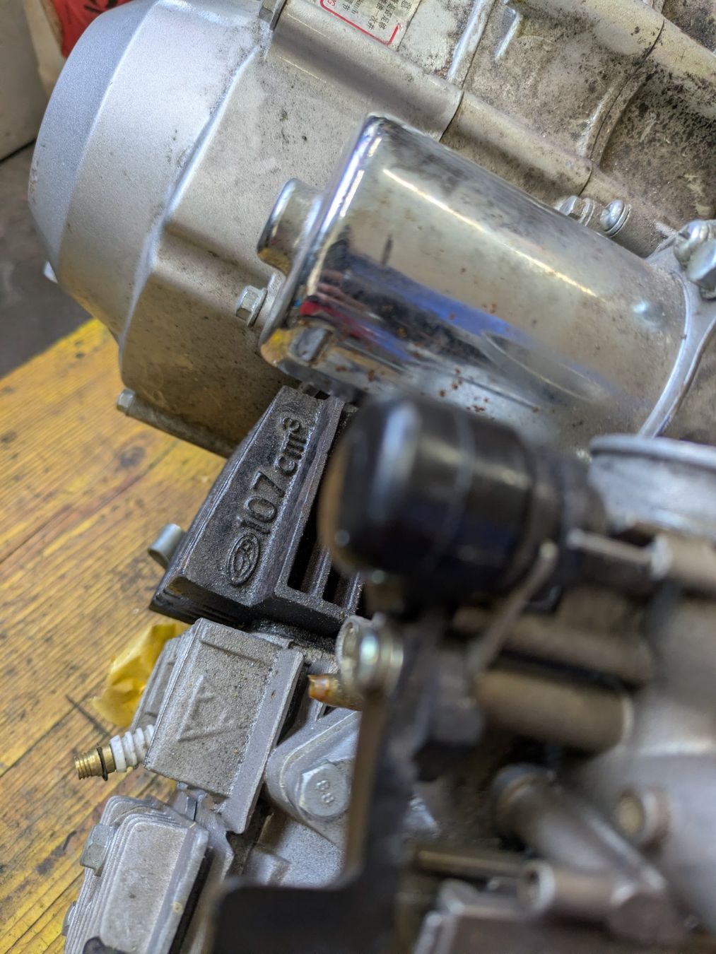 Parti ricambio per ciclomotori: Pitbicke Motor 4 tackt e-Starter – Usato da Affoltern am Albis venduto da Wisel80 3