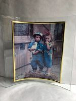 Très beau cadre photo en verre