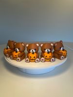 Halloween Teddybär mit Kürbis 🎃🐻