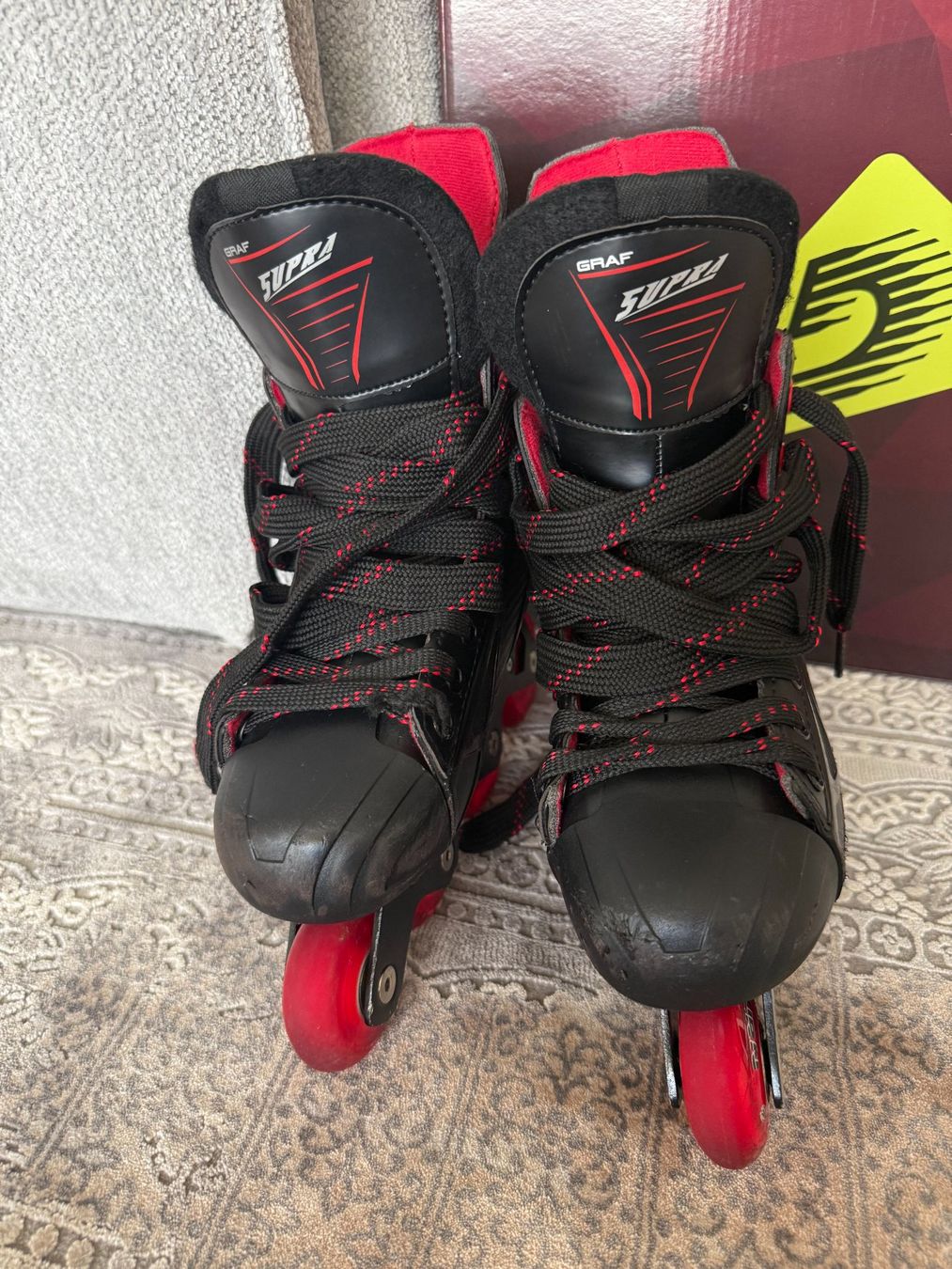 Pattini in linea & Pattini a rotelle: Graf Maxx 9 Hockey Inliner Gr.34 – Usato da Uetikon am See venduto da Goldberg2 3