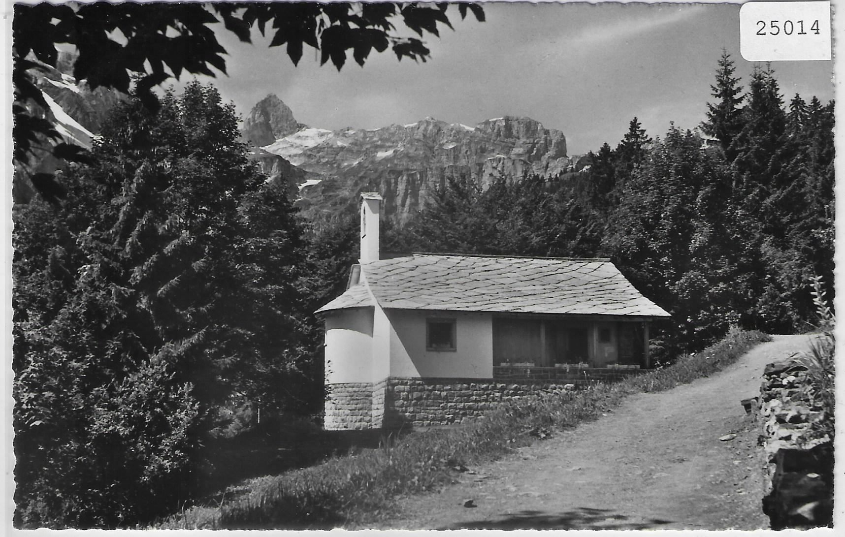 Cartoline postali: Katholisches Bergkirchlein - Braunwald – Antico da Ettingen venduto da Kartenplanet