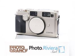 Contax G2 avec 3 objectifs (21mm, 35mm et 90mm)