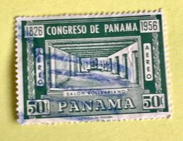 Briefmarke aus Panama gestempelt  Siehe Original Fotos 