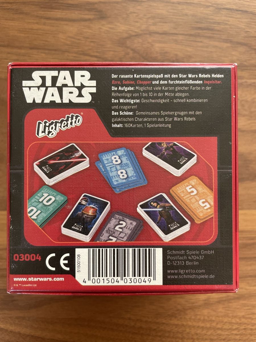 Giochi: Star Wars Ligretto - Top Zustand – Nuovo (secondo la descrizione) da Basel venduto da Gundeli-25 1