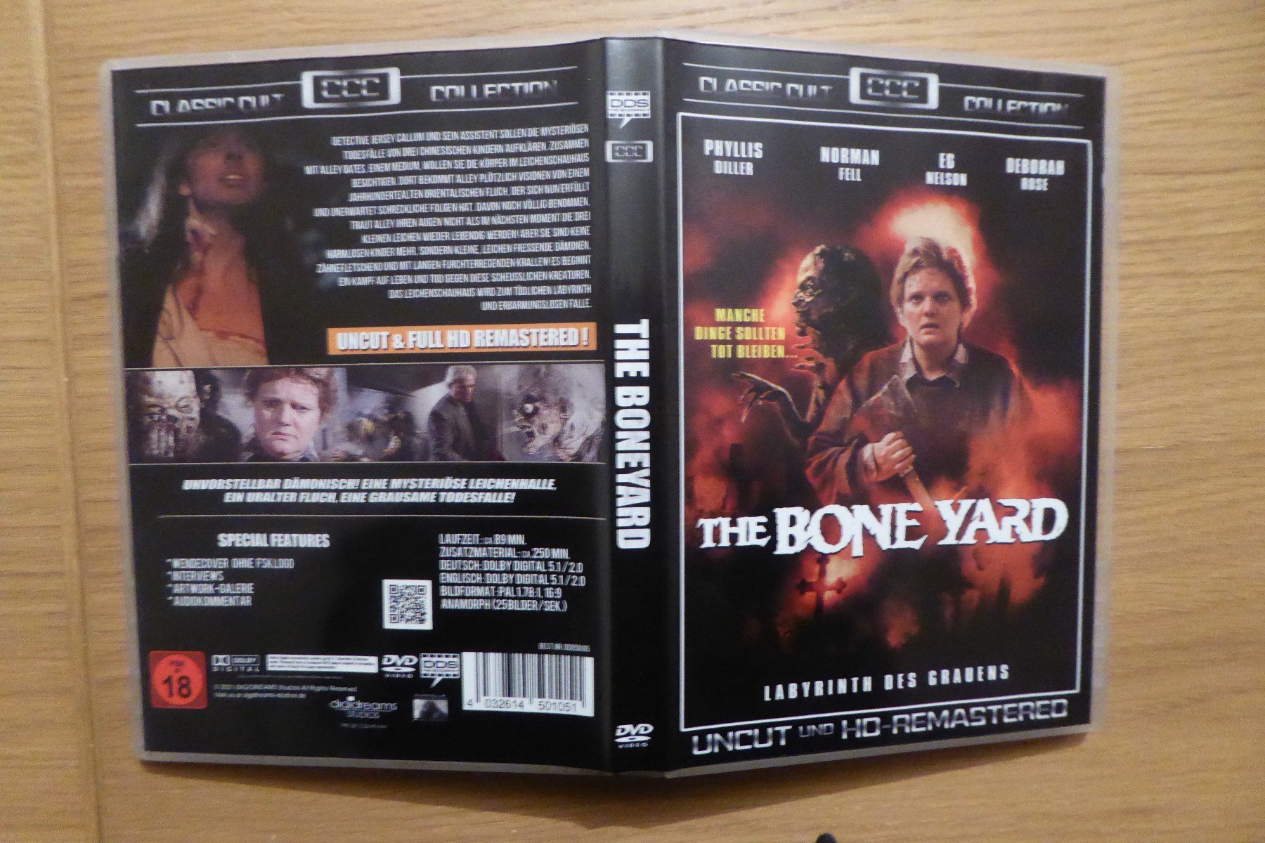 Tutti i DVDs: DVD Bone Yard Classic Cult Collection – Usato da Allschwil venduto da Summelsarium