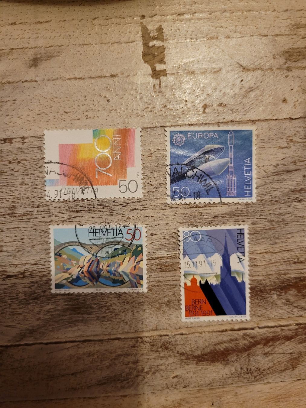 Alle Briefmarken: Briefmarken – Gebraucht aus Inwil von Flower2325