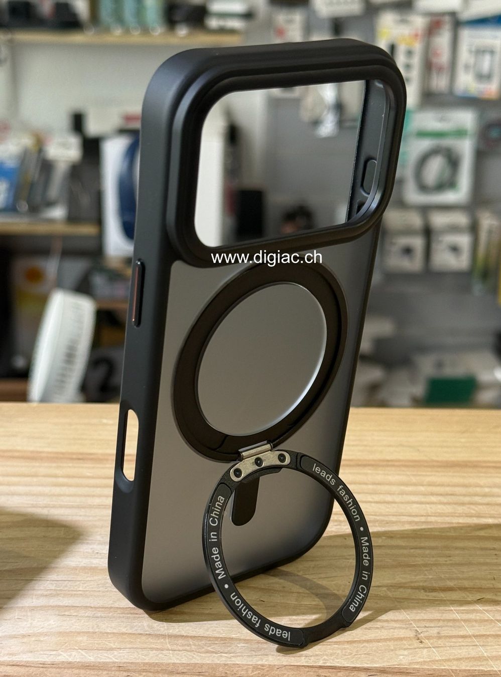 Cover & Protezioni schermo: iPhone 17/17 pro - Coque Magnétique support magsafe rotatif – Nuovo e nell'imballaggio originale da Morges venduto da DigiAC 5