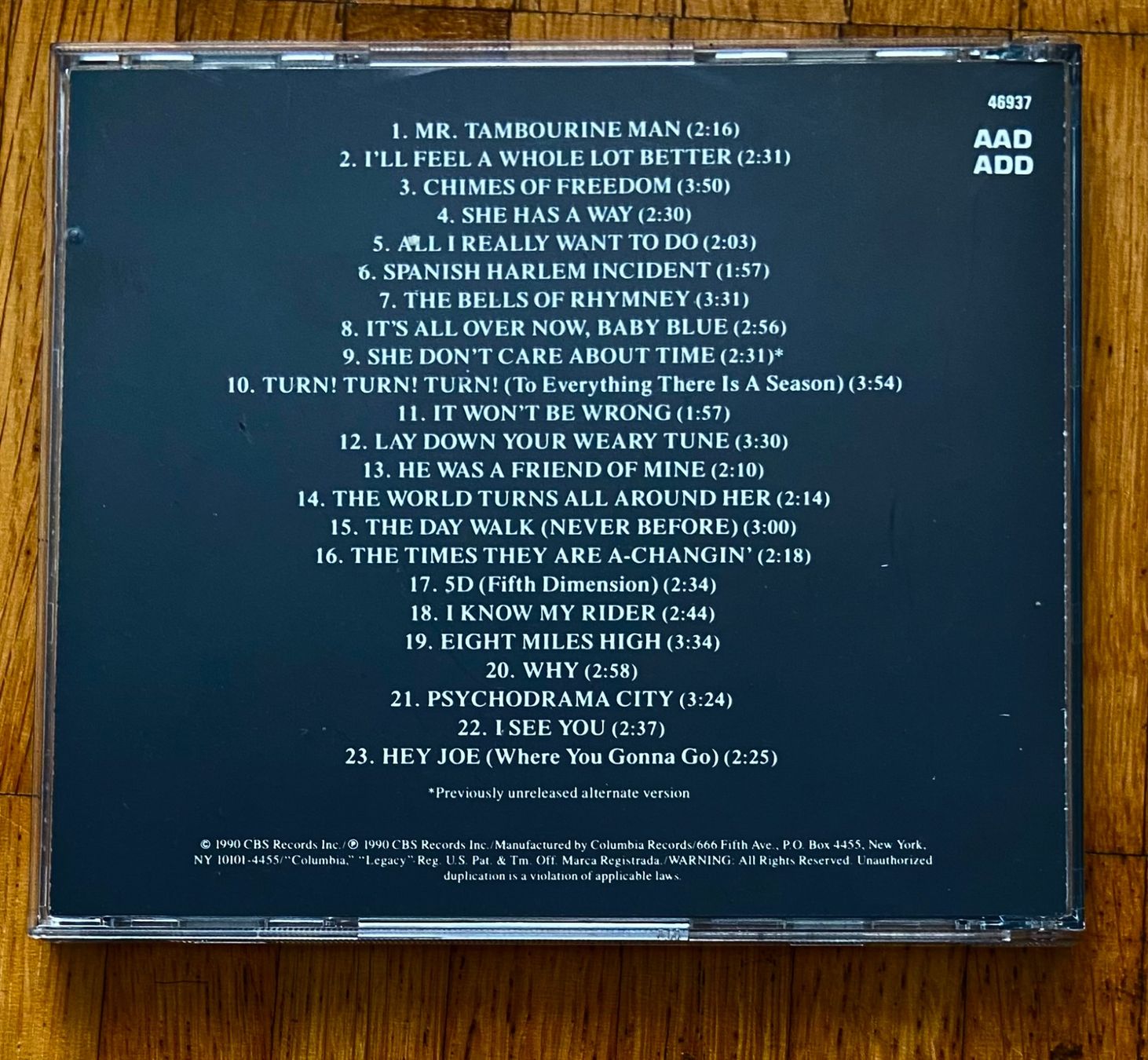 CD: The Byrds CD We Have Ignition – Usato da Luzern venduto da Lycka 1