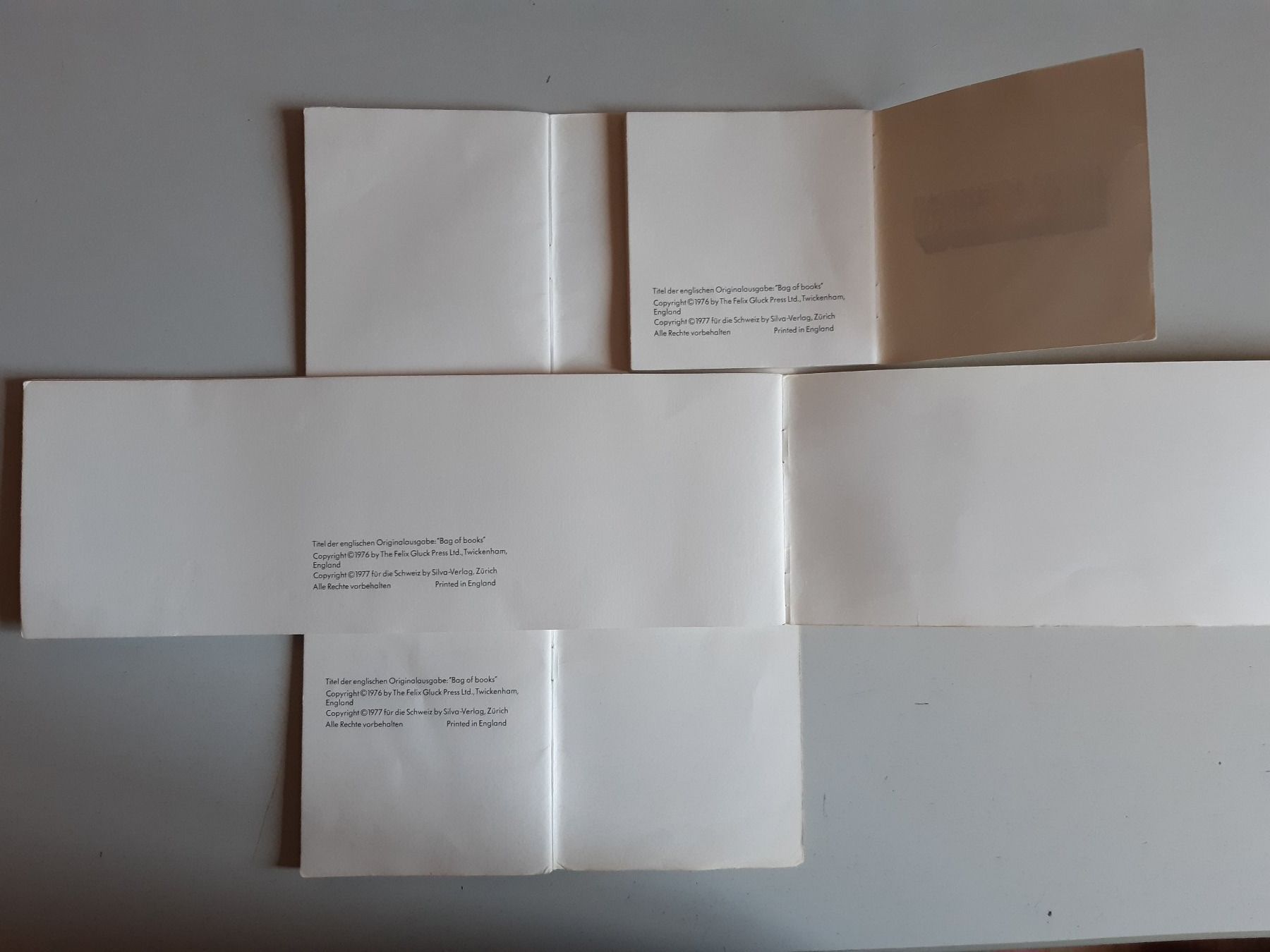 Libri: Set: 3 Büchlein von John Astorp: Hoch, Lang und Klein – Usato da Basel venduto da ideashop 2