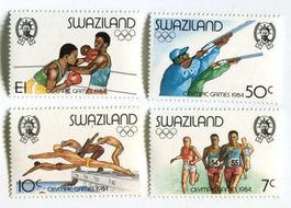 Briefmarken Olympische Spiele. Swasiland