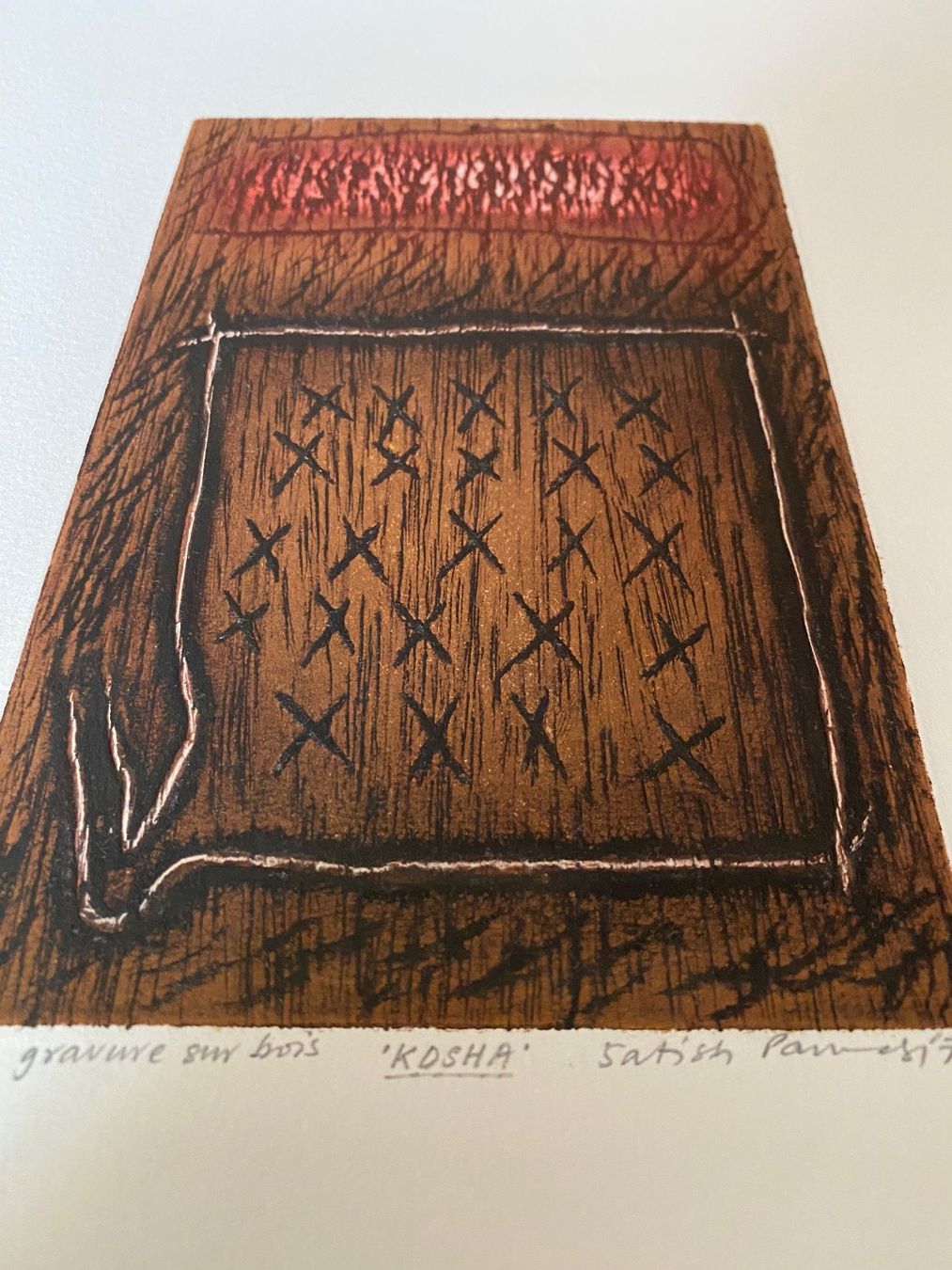 Grafica & Litografie: Radierung von Satisch Panchhal – Usato da Münchwilen TG venduto da Mercurius63 2