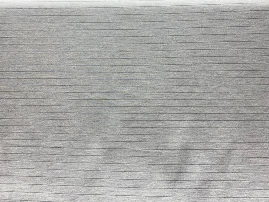 Stoffe: Tissu coton tissé gris rayures noir – Neu und originalverpackt aus Préverenges von mam_629h