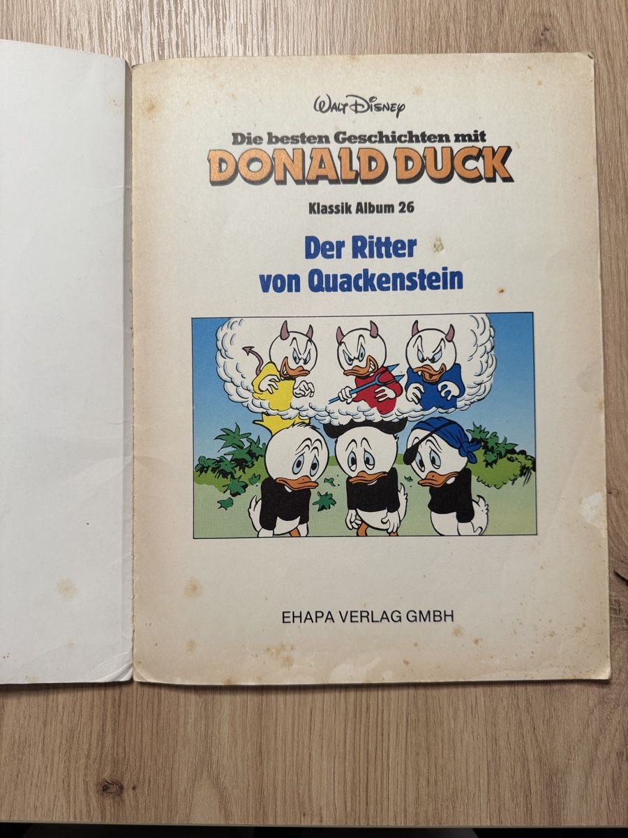 Donald Duck Klassik Album 26 - Ritter von Quackenstein! (Gebraucht) in ...