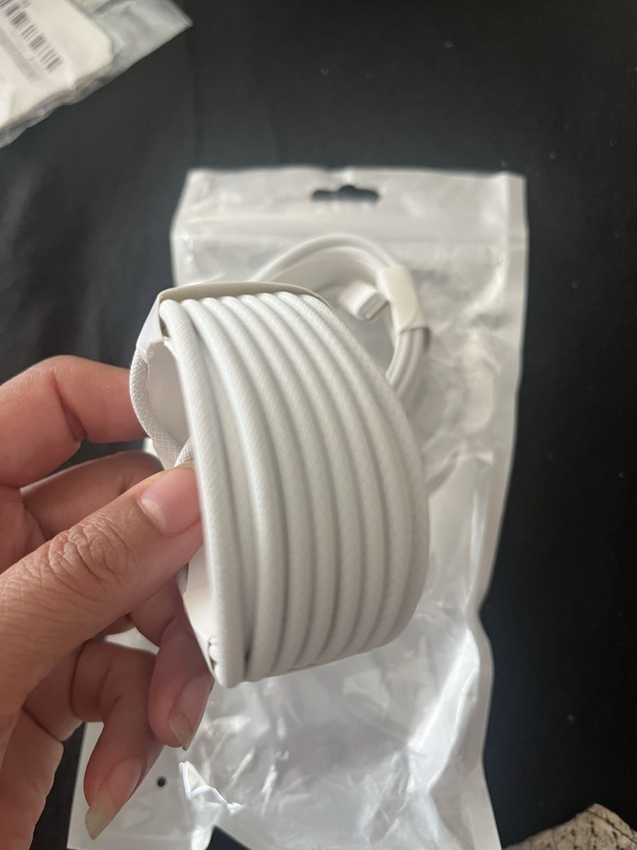 Cavi: Neuwertiges 2x USB-C to USB-C Kabel Weiss 3 m – Nuovo e nell'imballaggio originale da Olten venduto da sae_82z2 1