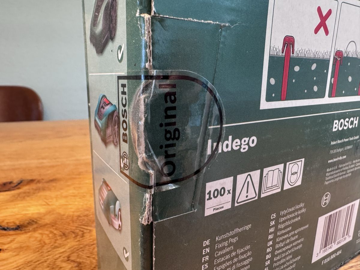 Bosch Rasenmäher: Bosch Indego Rasenroboter - Kunststoffheringe 2x – Neu (gemäss Beschreibung) aus Niederbüren von Oetschli 2