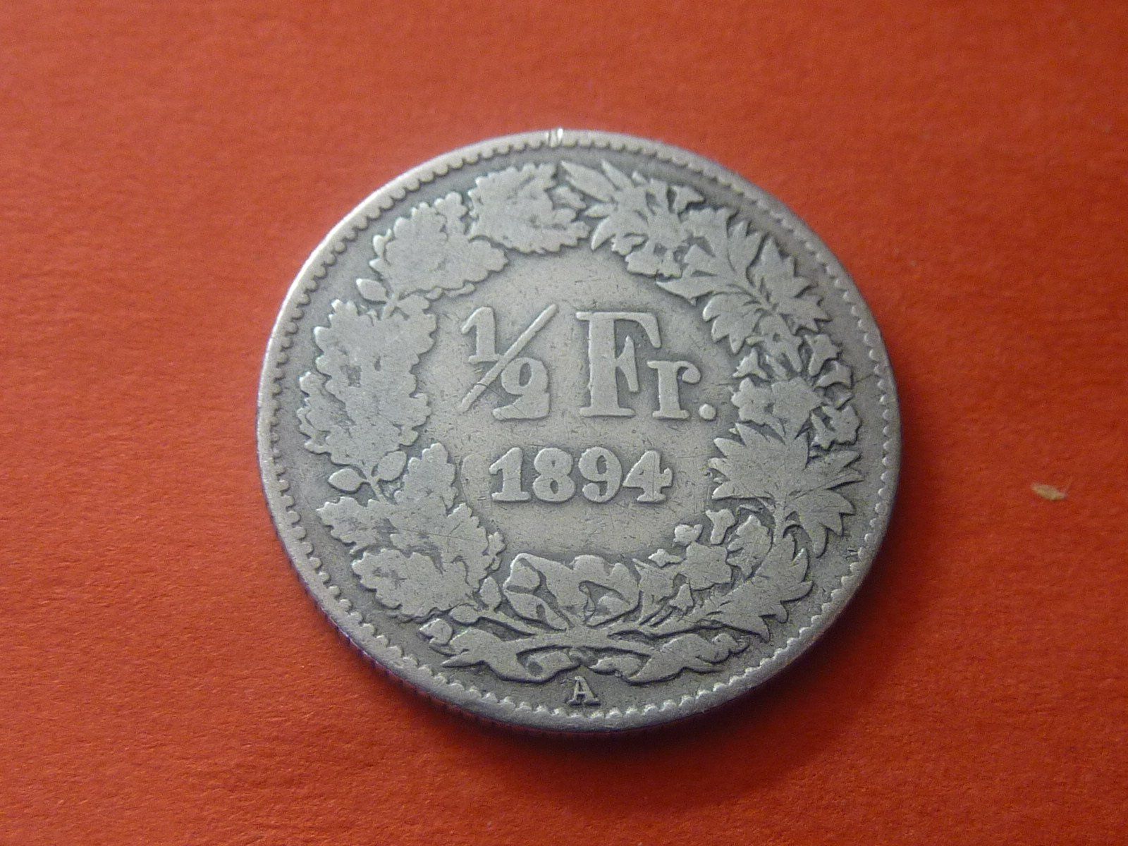 Tutti le monete: 1/2 Fr.  1894  -  Ungereinigt  - – Usato da Seon venduto da aee_7gpz