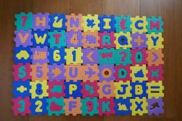 Bodenmatte Puzzle ca. 42 x 62 cm