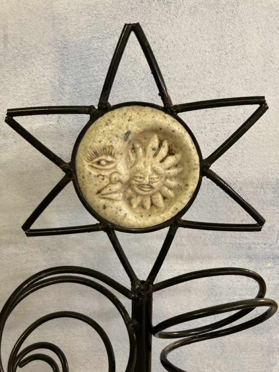Portabottiglie: Weinständer aus Mexiko mit aztekischem Design – Usato da Richterswil venduto da msinisgalli 1