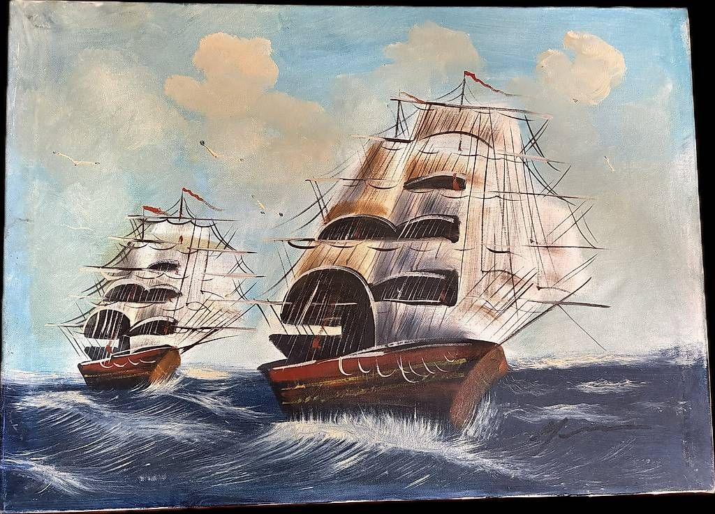 Dipinti: Tableau sur toile – Usato da Portalban venduto da Matteo-Fribourg