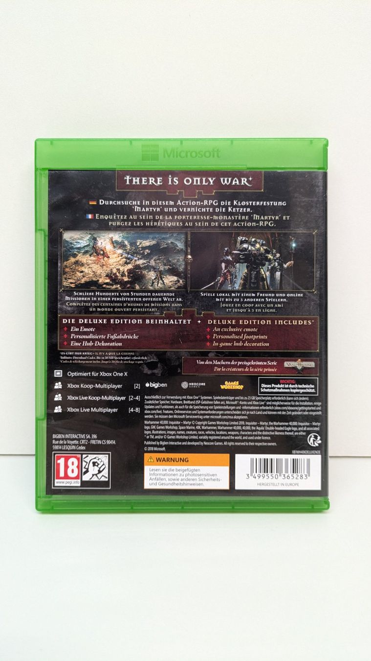 Giochi: Warhammer Inquisitor - Xbox One – Usato da Menziken venduto da mame18 2