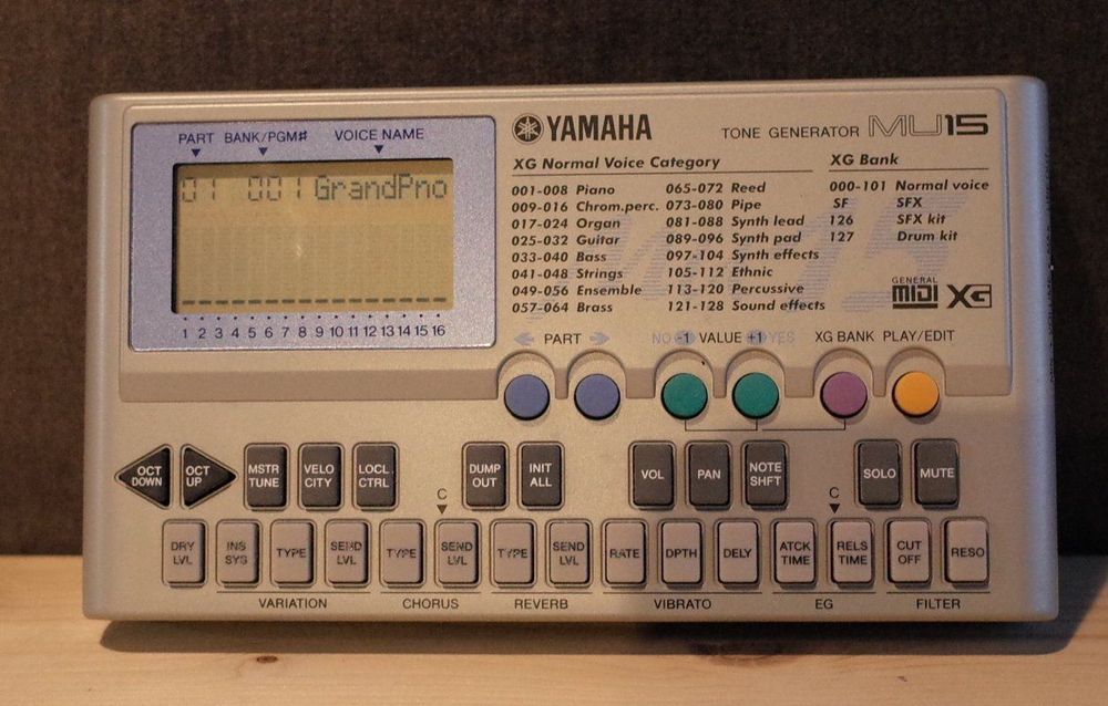 Yamaha MU15 Tone Generator - Collector | Acheter sur Ricardo