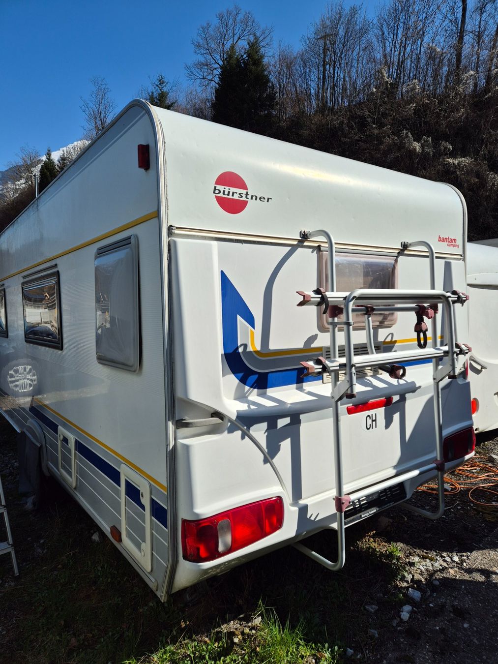 Elegantes Burstner Gebraucht Wohnwagen Ebenbild
