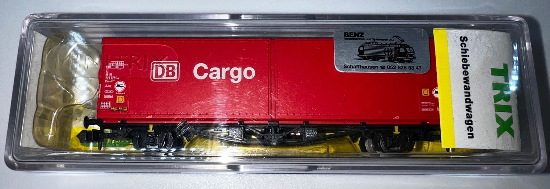 Trix Modellini di ferrovie: Minitrix, Schiebewandwagen , CARGO der DB (15294) – Nuovo (secondo la descrizione) da Basel venduto da jonnyhaas 7