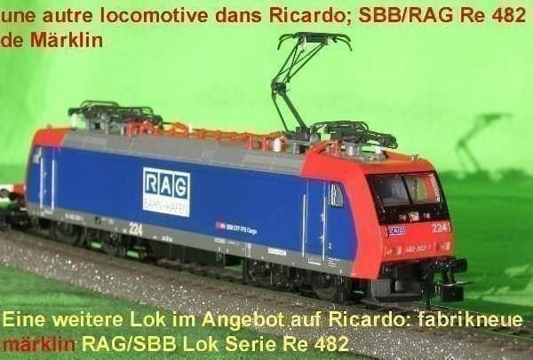 Märklin Modellini di ferrovie: SBB Re 4/4 460 023-5 RELAX märklin 34615 Delta-Decoder 172** – Nuovo (secondo la descrizione) da Winterthur venduto da Ricardo211 7