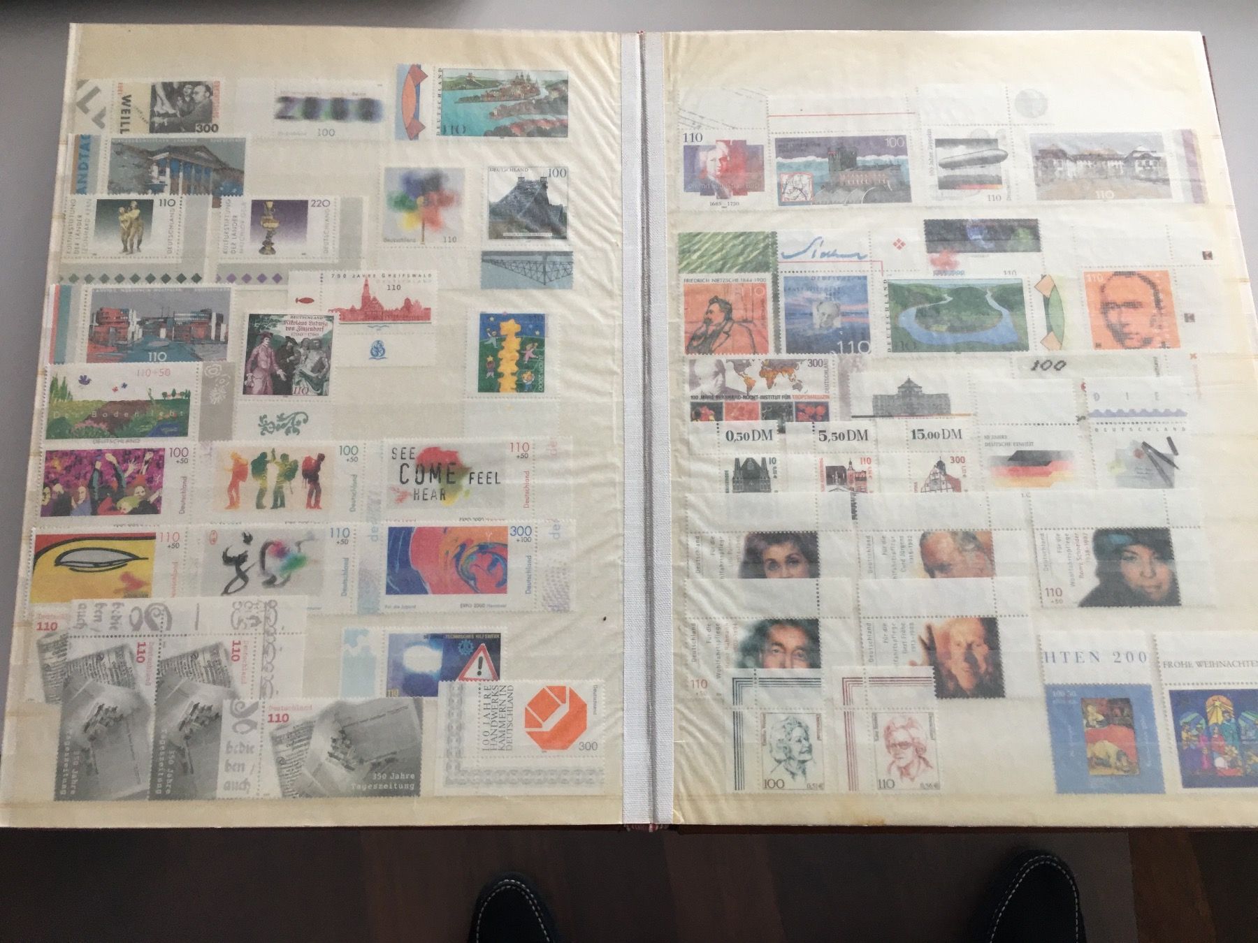 Tutti i francobolli: BRD Briefmarkensammlung 1988-2003 postfrisch** – Nuovo (secondo la descrizione) da Ennetbürgen venduto da Sabmann 9
