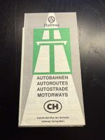 Hallwag Strassenkarte Schweiz, Oldtimer, Vintage, Rarität