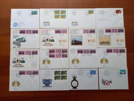 15 FDC transports ferroviaires