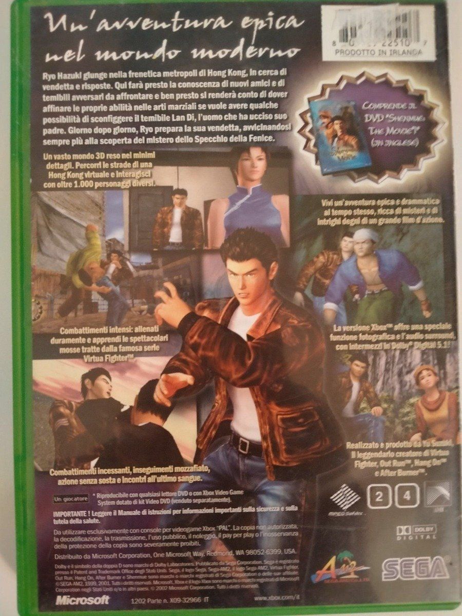 Microsoft Giochi: Shenmue II - Xbox – Usato da Seseglio venduto da Stebu74 1