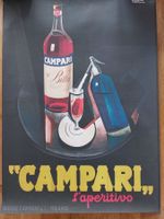 (COPIA) Poster Campari disegnato da Nizzoli 50x70cm.‪