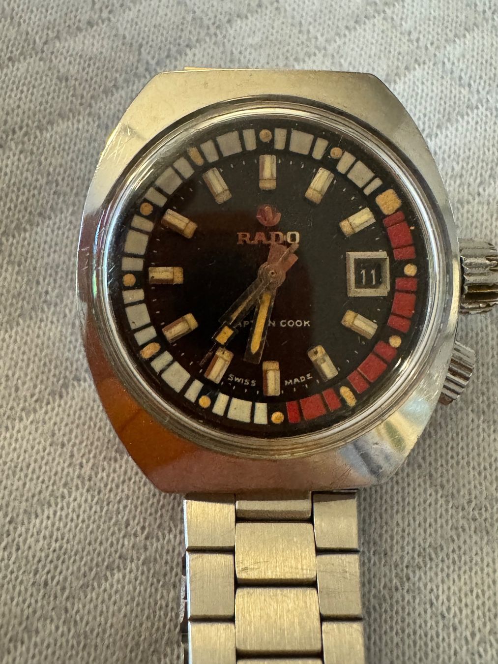 Rado Orologi: Rado Captain Cook Vintage Uhr – Usato da Basel venduto da _Estella_