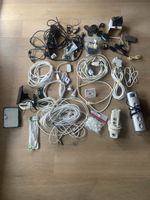 Lot aus Kabeln, Adapter, Mehrfachstecker  &  FI Schalter