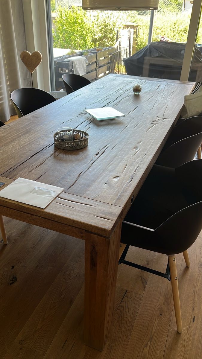 Tables: Massiver Eichentisch – D'occasion à Villnachern par kim_rrs6 1