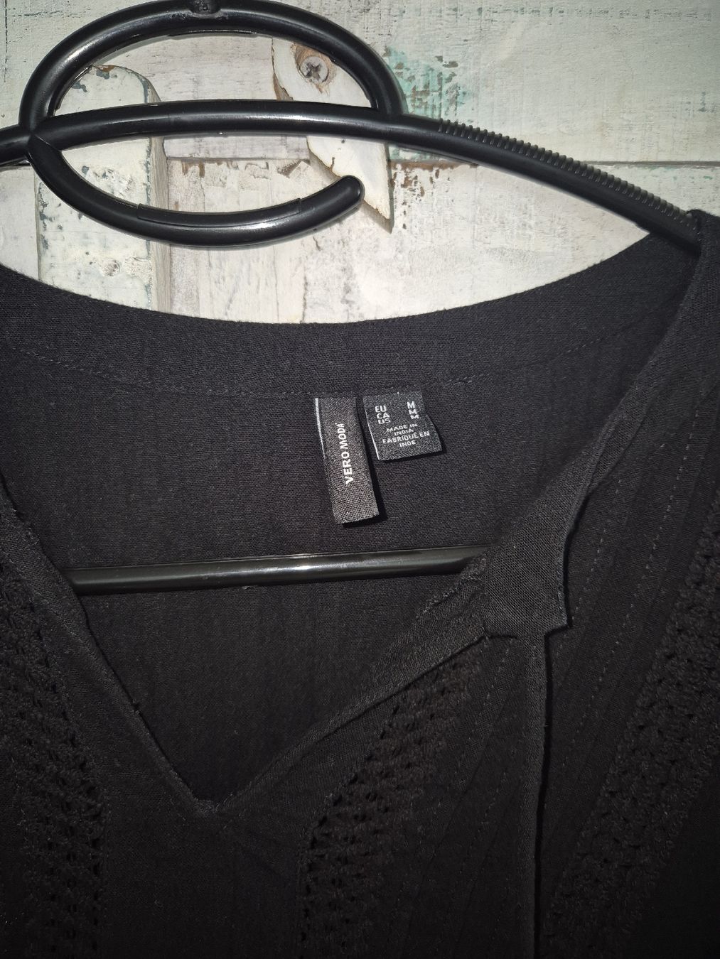 Vero Moda Kleider: Damen Kleid schwarz Grösse M mit Fransen – Gebraucht aus Reinach BL von NeuEntdeckt 1