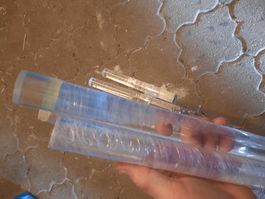 Plexiglas RESTSTÜCKE 30mm und 40mm Rundstab