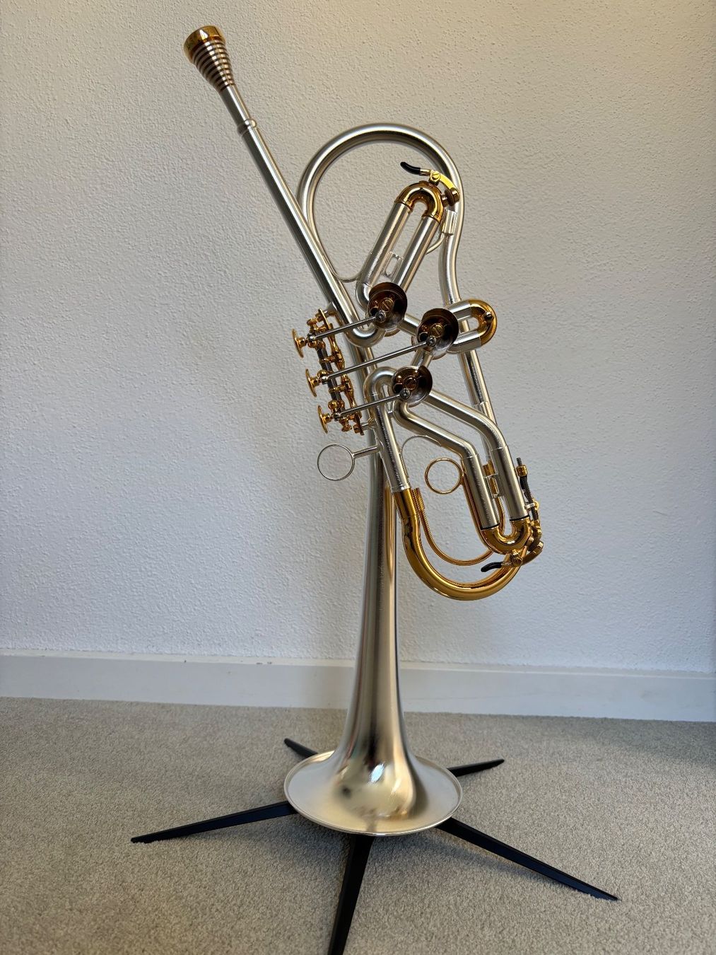 Musikinstrumente: Trompete Bb Schagerl Spyder – Gebraucht aus Locarno von Mulg
