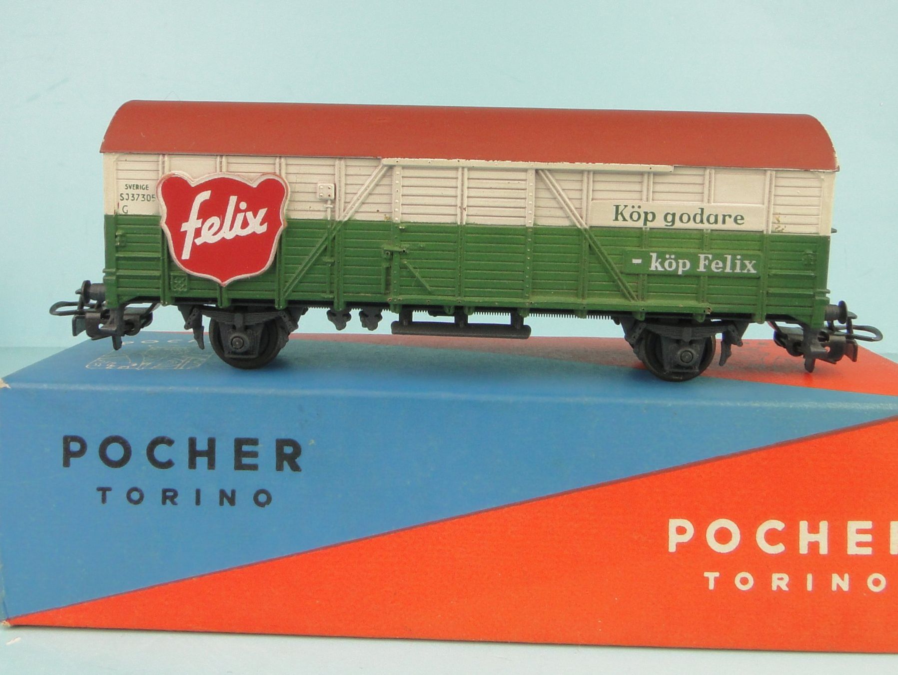 Pocher Modellini di ferrovie: POCHER H0 314 SJ FELIX – Usato da Bülach venduto da cann11 1