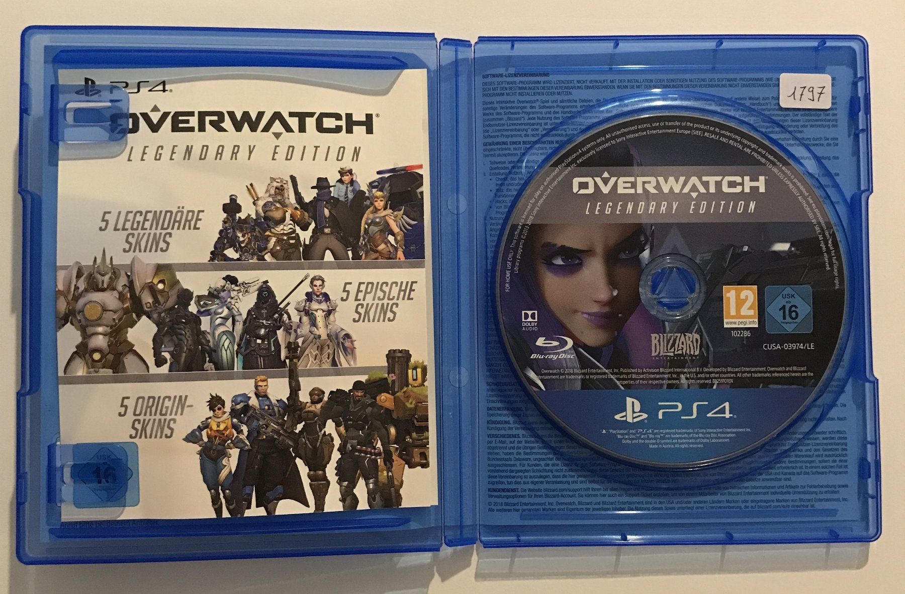 Spiele: PS4 - Overwatch – Gebraucht aus Allschwil von Bullach 1