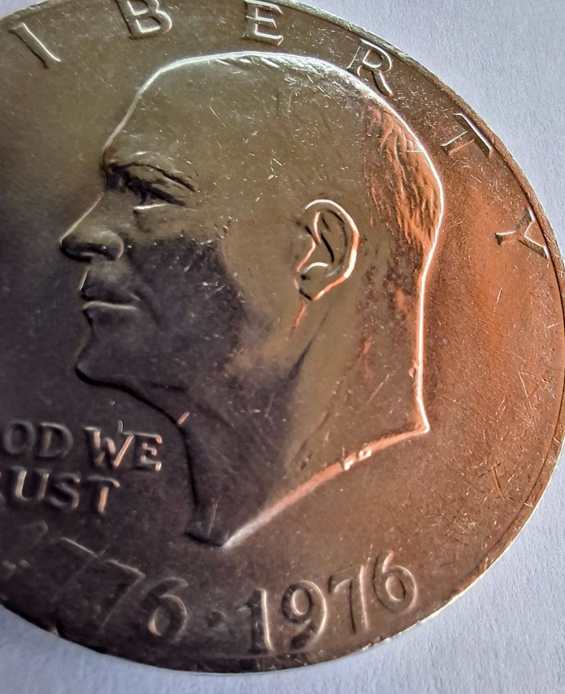 Tutti le monete: 1976 Nr. No "S". Proof Eisenhower Dollar, Typ 2 – Nuovo (secondo la descrizione) da Fehraltorf venduto da Albino61 2